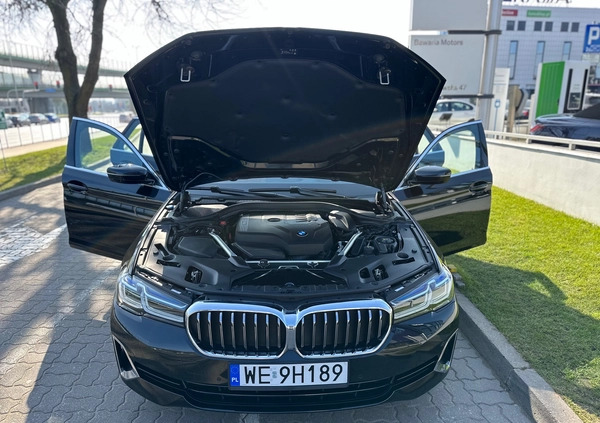 BMW Seria 5 cena 169900 przebieg: 74900, rok produkcji 2020 z Warszawa małe 781